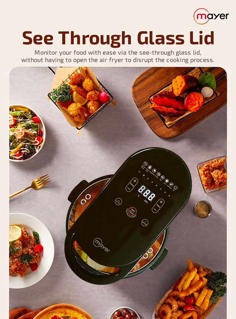 2 in 1 Air Fryer And Smokeless BBQ Grill