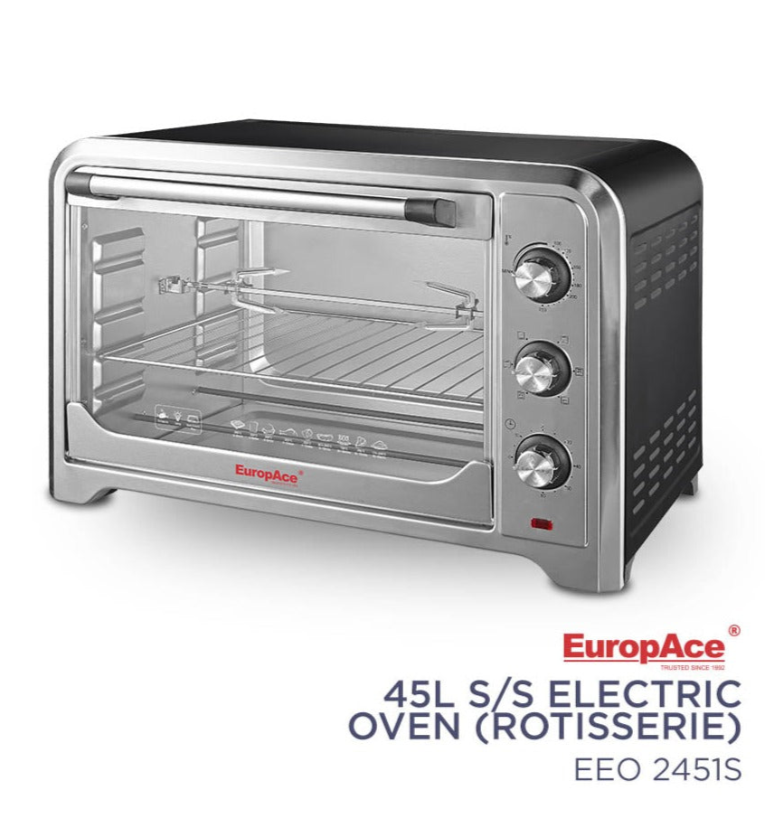 EUROPACE 45L S/S Electric Oven (Rotisserie)