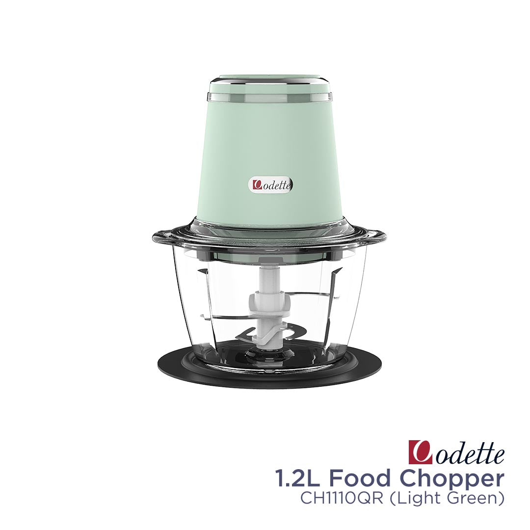 ODETTE Food Chopper 1.2L - CH1110QR Light Green