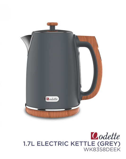 ODETTE ELECTRIC KETTLE 1.7L - WK8358DEEK GREY