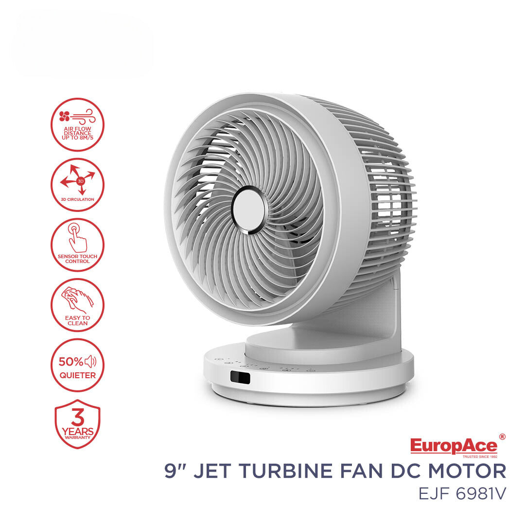 EUROPACE Fan- Turbine DC Motor 9"