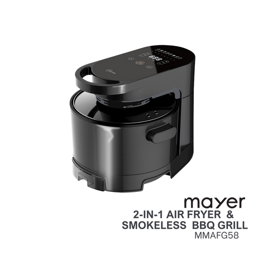2 in 1 Air Fryer And Smokeless BBQ Grill