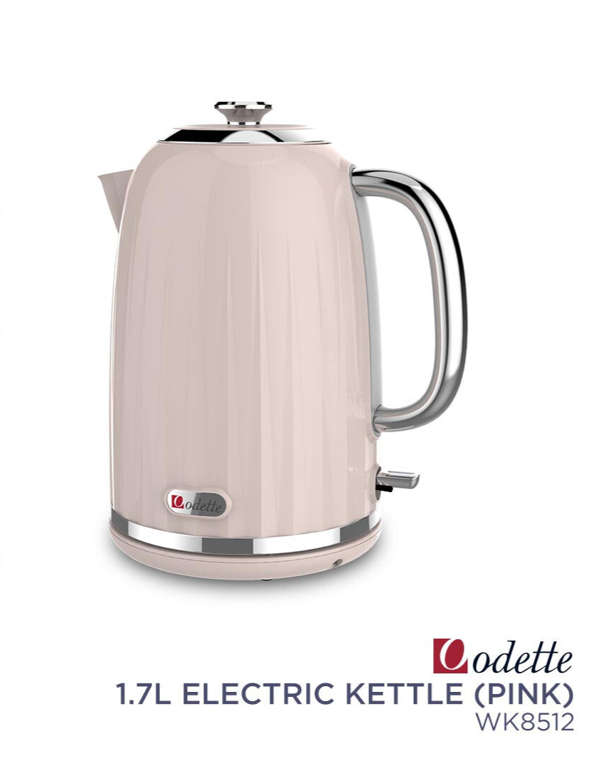 ODETTE ELECTRIC KETTLE 1.7L - WK8512 PINK