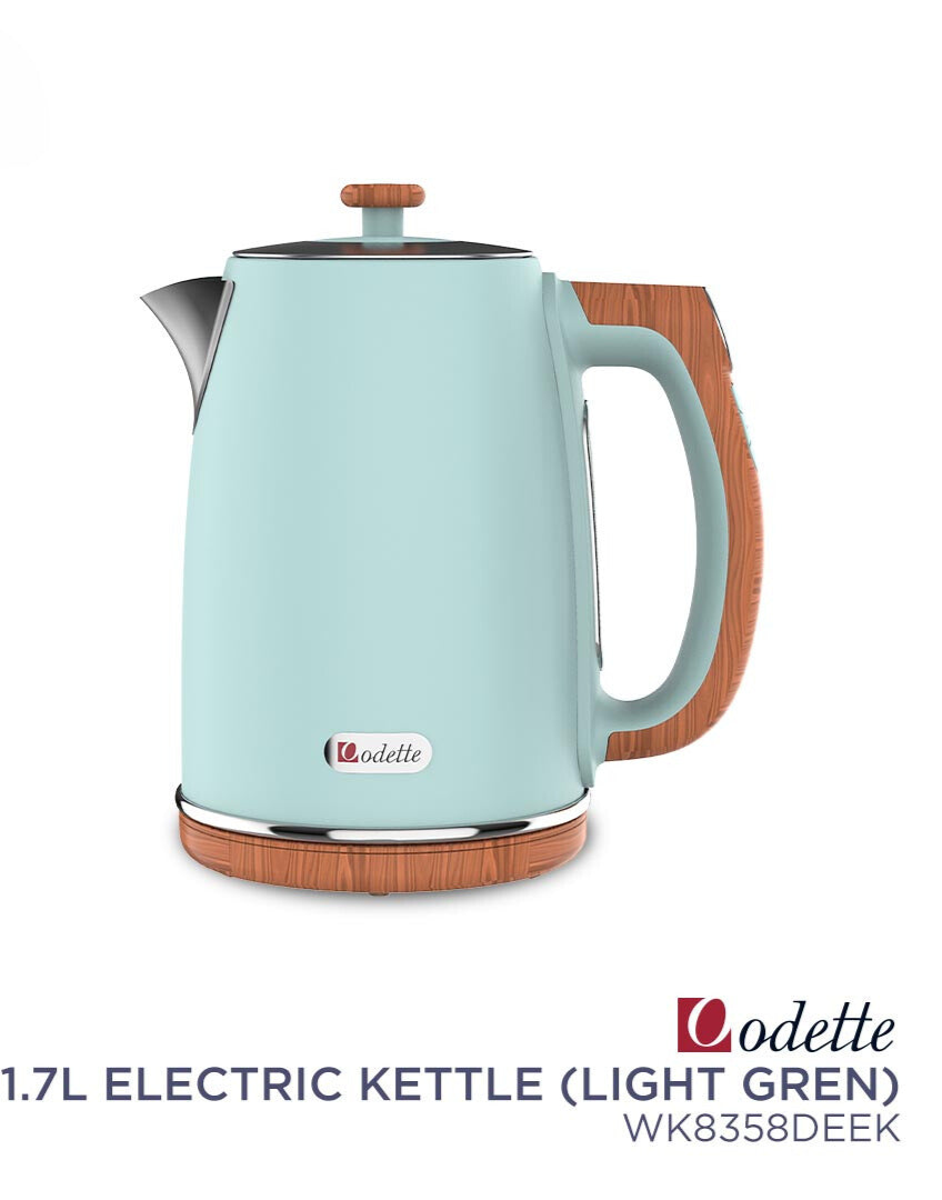 ODETTE Electric Kettle 1.7L - WK8358DEEK LIGHT GREEN