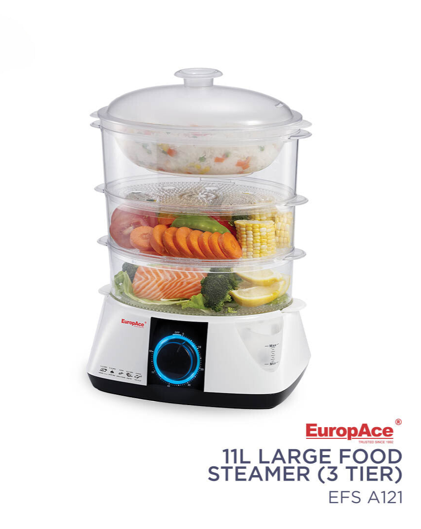 EUROPACE Food Steamer 11L