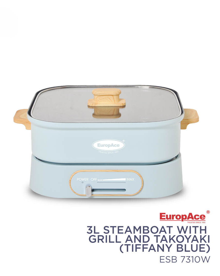 EUROPACE Steamboat with Grill and Takoyaki 3.0L