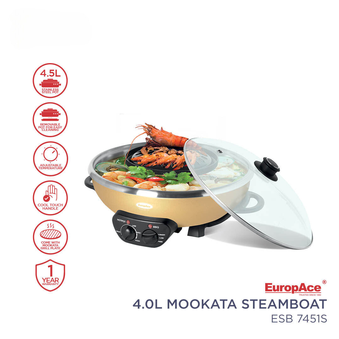 EUROPACE Steamboat Mookata 4.0L