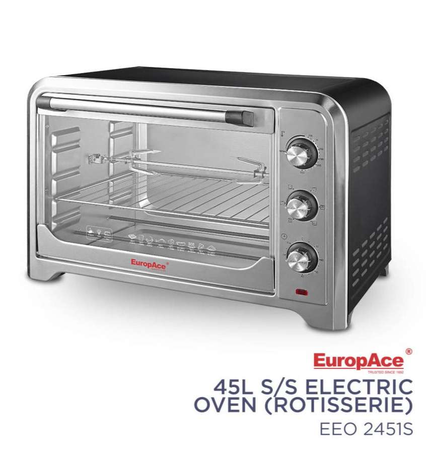 EUROPACE  45L S/S Electric Oven (Rotisserie)