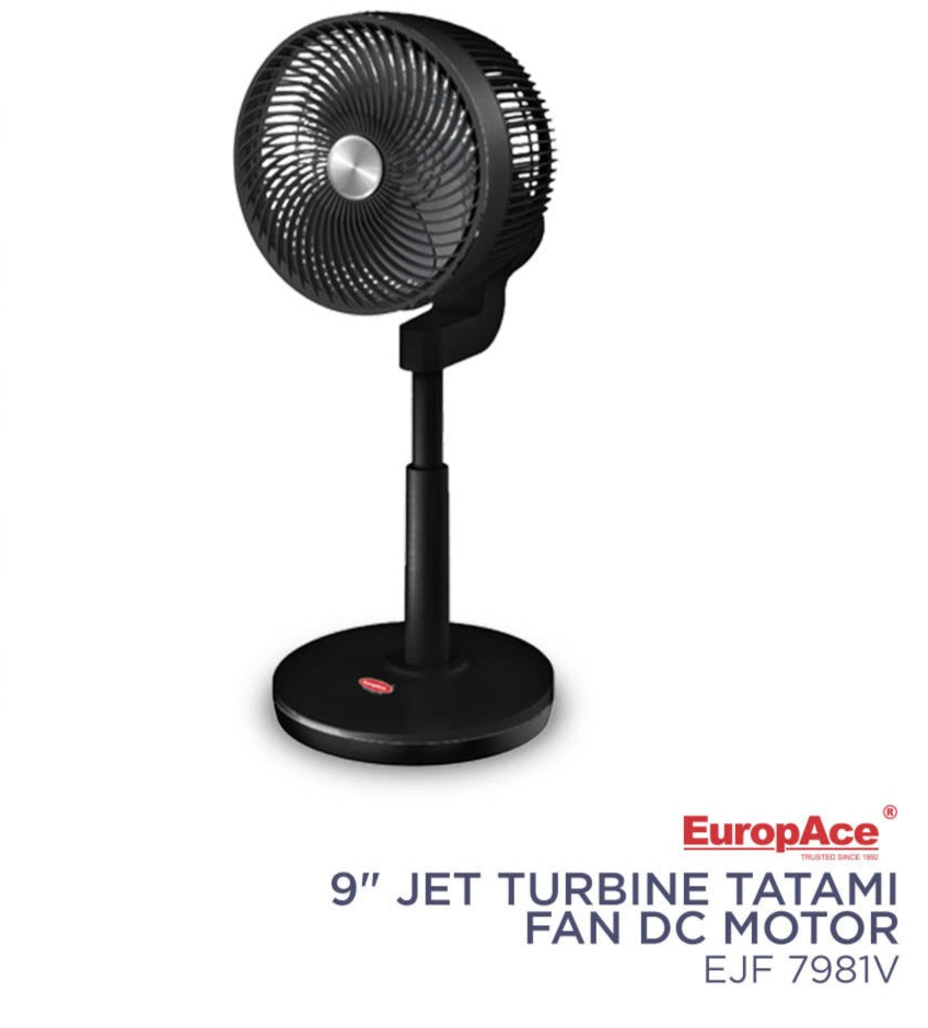 EUROPACE Fan- Jet Turbine Tatami DC Motor 9"- EJF 7981V