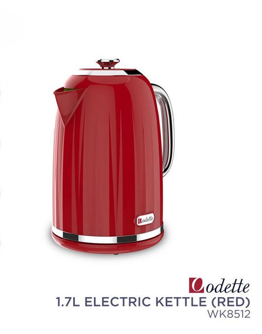 ODETTE Electric Kettle 1.7L - WK8512 Red