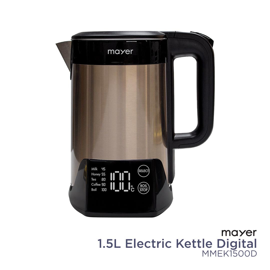 MAYER Electric Kettle Digital 1.5L