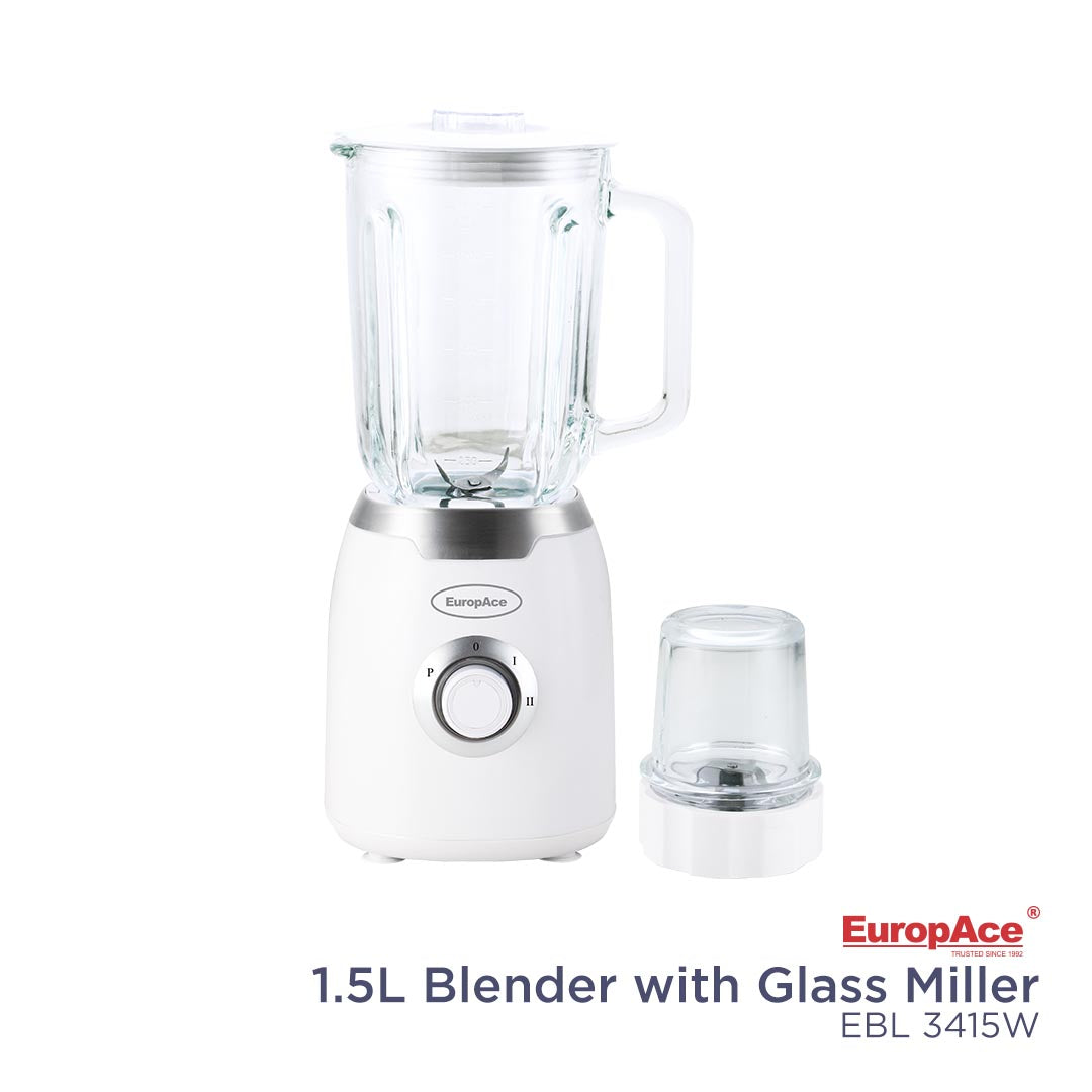 EUROPACE Blender with Glass Miller 1.5L