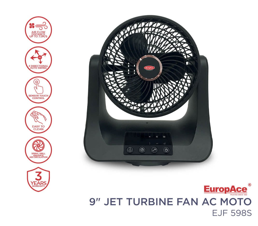 EUROPACE Fan -Turbine AC Motor 9"