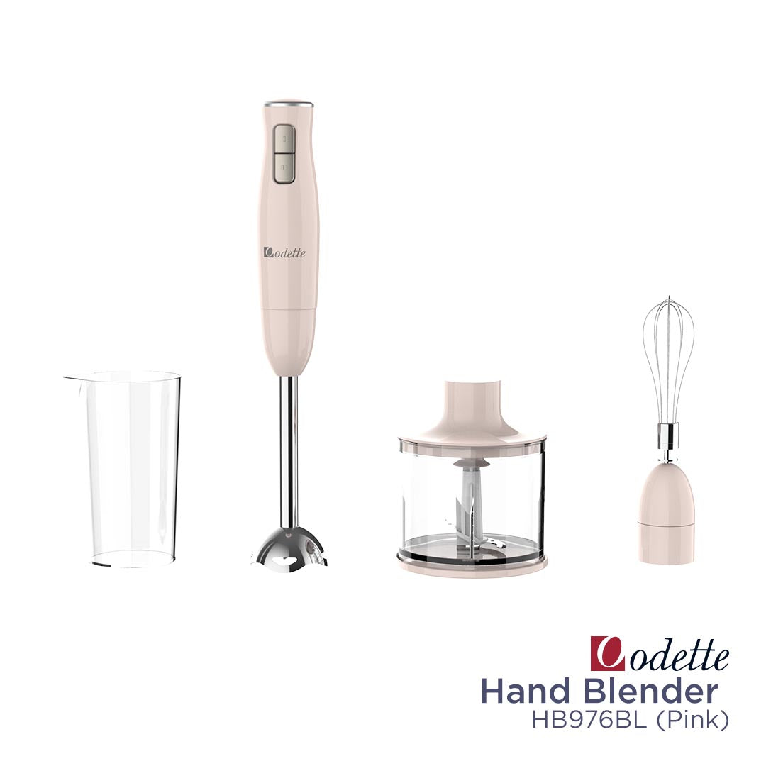 ODETTE Hand Blender - HB976BL Pink