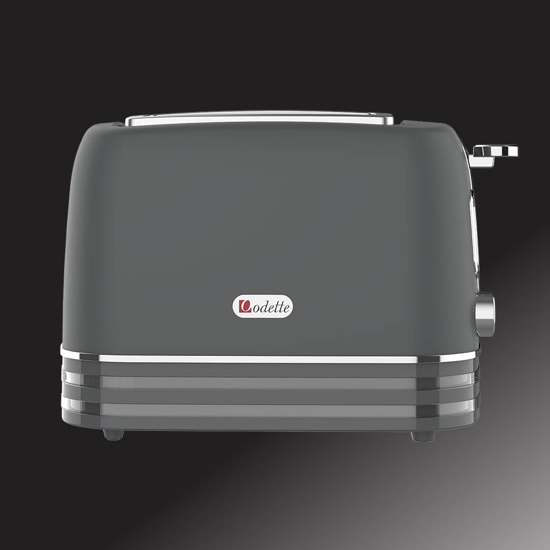 ODETTE 2 Slice Bread Toaster - T3207BE Grey