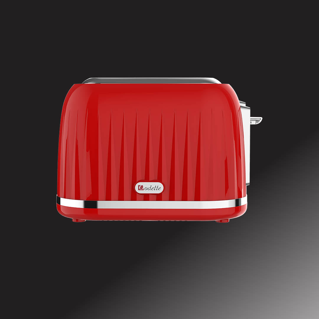 ODETTE 2 Slice Bread Toaster - T382C Red