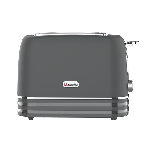 ODETTE 2 Slice Bread Toaster - T3207BE Grey