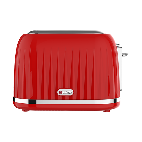 ODETTE 2 Slice Bread Toaster - T382C Red