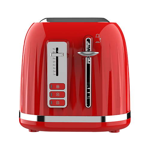 ODETTE 2 Slice Bread Toaster - T382C Red