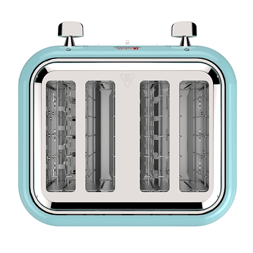 ODETTE 4 SLICE BREAD TOASTER - T382D Mint