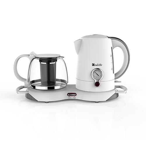 ODETTE Electric Kettle 1.0L  with Warmer plate